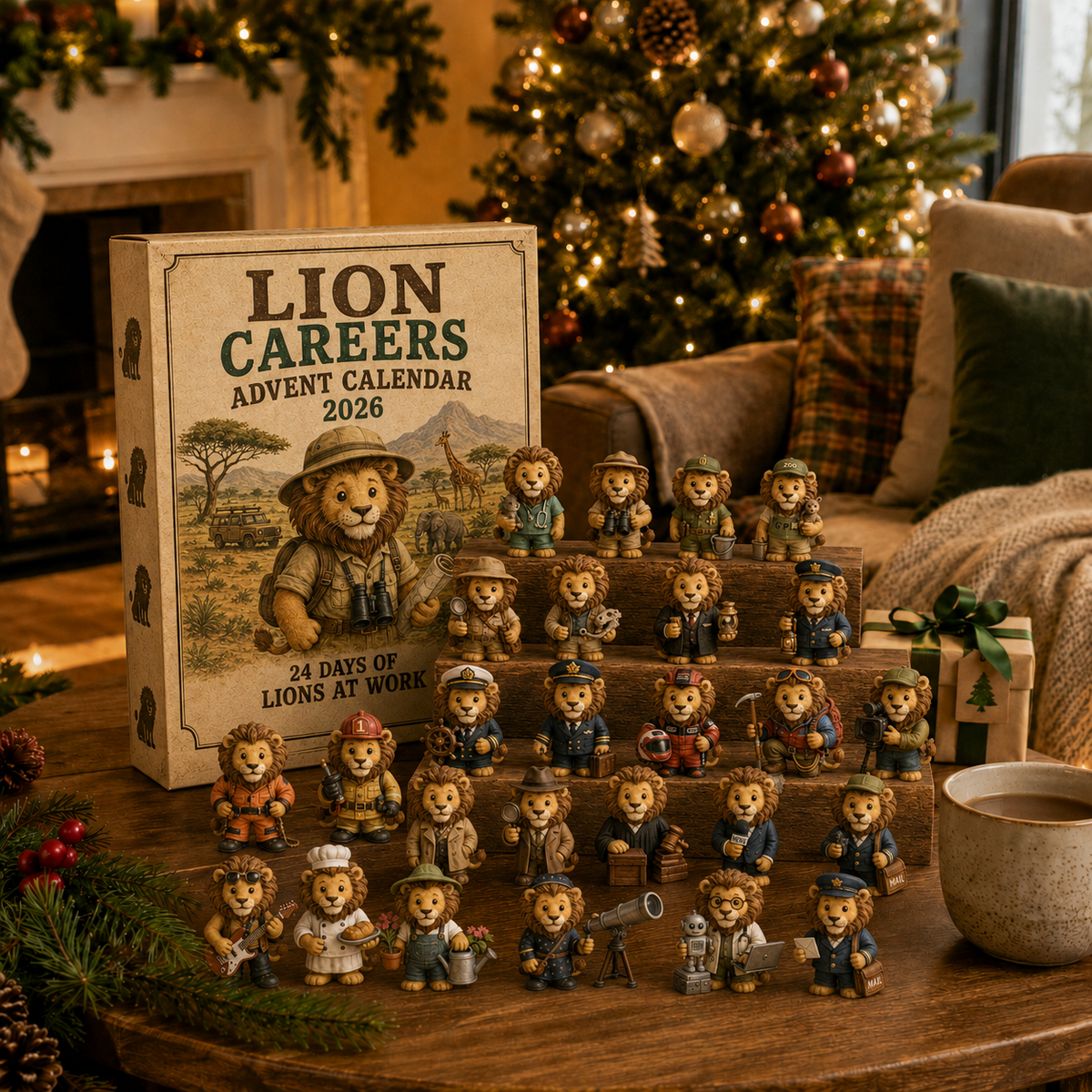 🦁 Lion Careers Advent Calendar 2026 – 24 Days of Wild Adventure 🎁💛