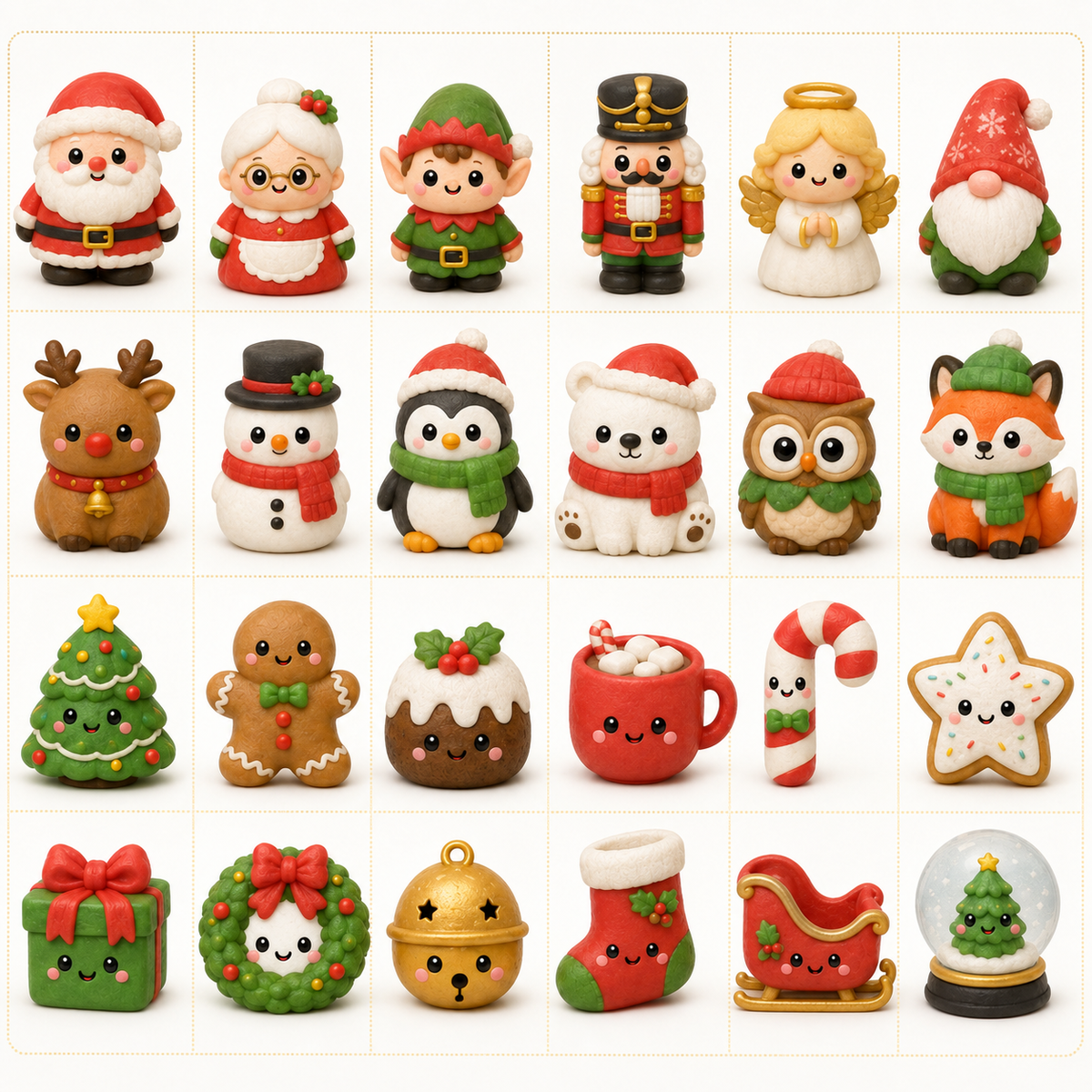 24-Day Squishy Christmas Advent Calendar