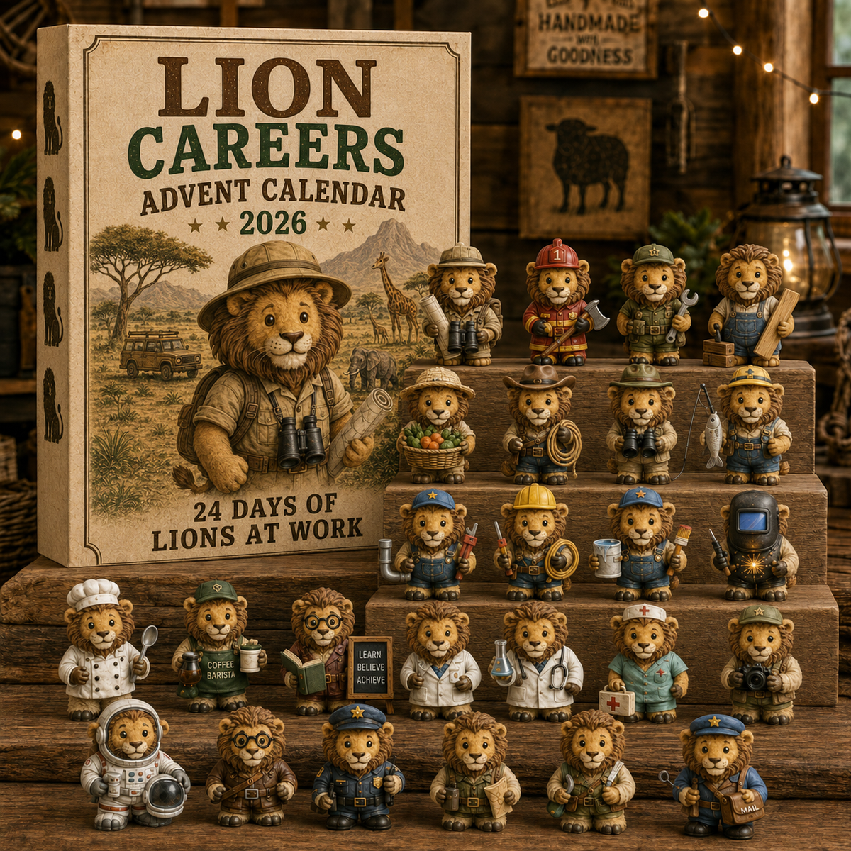 🦁 Lion Careers Advent Calendar 2026 – 24 Days of Wild Adventure 🎁💛