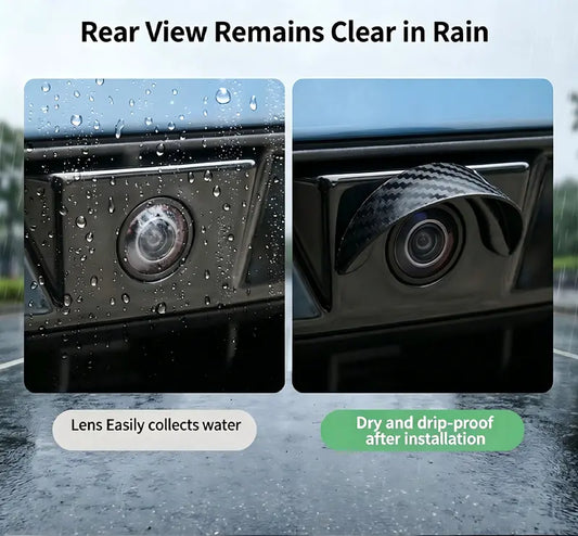 Soft PVC Sun Shade Cover, Waterproof Protector Hood for Reversing Backup Camera