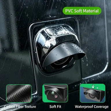 Soft PVC Sun Shade Cover, Waterproof Protector Hood for Reversing Backup Camera