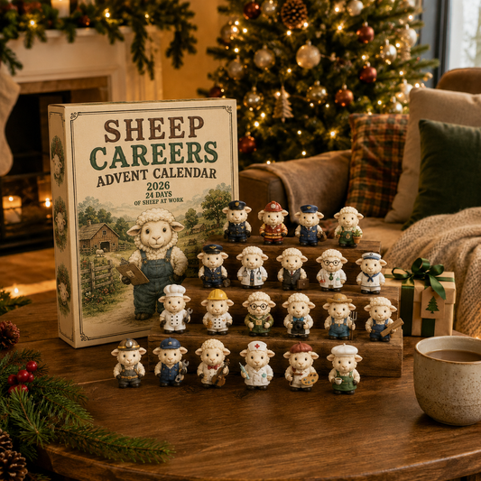 🐑 Sheep Careers Advent Calendar 2026 – 24 Days of Farmyard Charm 🎁🤍
