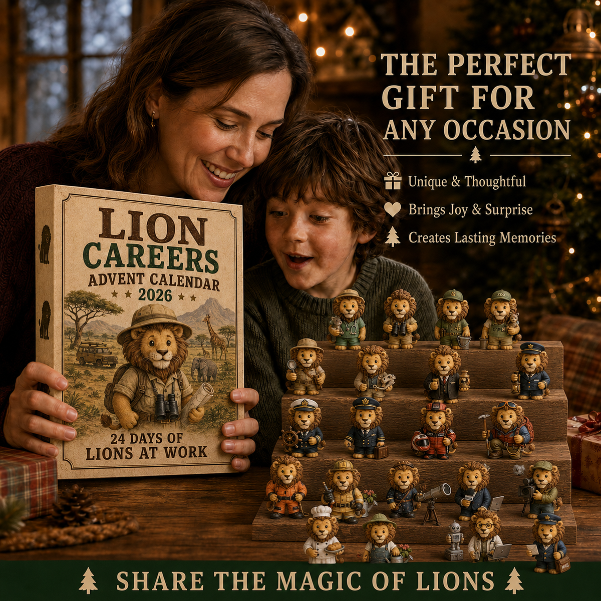 🦁 Lion Careers Advent Calendar 2026 – 24 Days of Wild Adventure 🎁💛