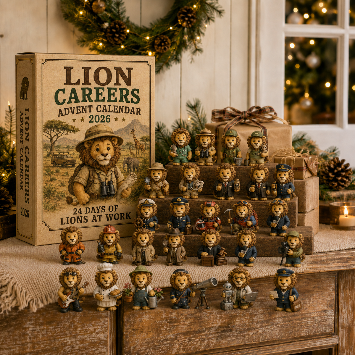 🦁 Lion Careers Advent Calendar 2026 – 24 Days of Wild Adventure 🎁💛